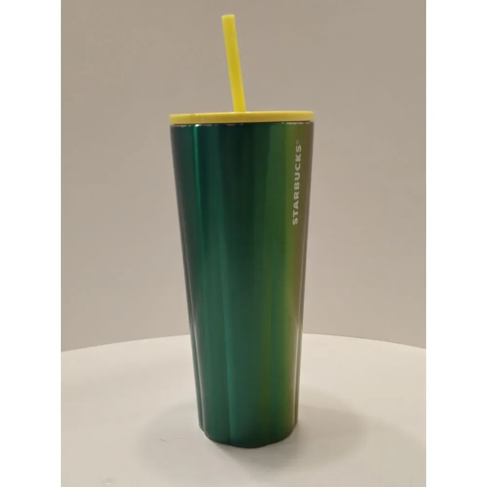 Starbucks yellow green